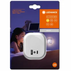 Luminaires Ledvance Lunetta Lampe à prise électrique LED Blanc, 1 lumière, Détecteur de mouvement* Éclairage Led