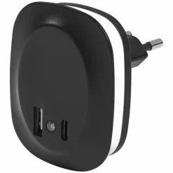 Luminaires Ledvance Lunetta Lampe à prise électrique LED Noir, 1 lumière, Détecteur de mouvement* Éclairage Led