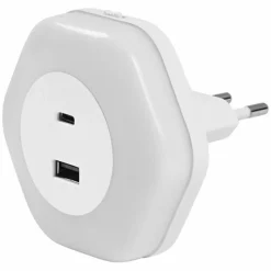 Luminaires Ledvance Lunetta Lampe à prise électrique LED Blanc, 1 lumière, Détecteur de mouvement* Éclairage Led