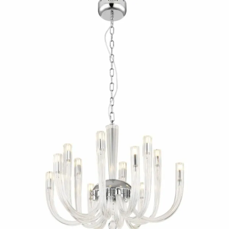 Luminaires Globo Lighting Lustre Globo AKKO Clair, 12 lumières