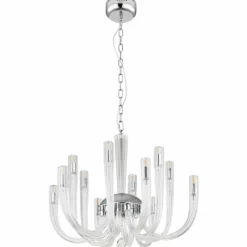 Luminaires Globo Lighting Lustre Globo AKKO Clair, 12 lumières