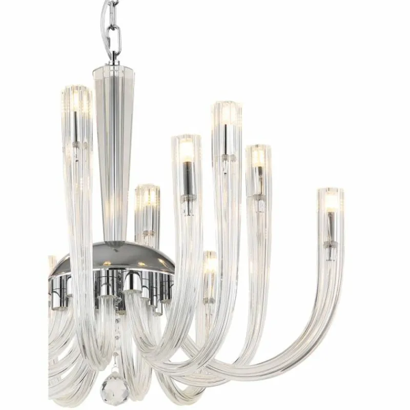 Luminaires Globo Lighting Lustre Globo AKKO Clair, 12 lumières