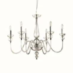 Luminaires Ideallux Lustre Ideal Lux DOGE Chrome, 6 lumières