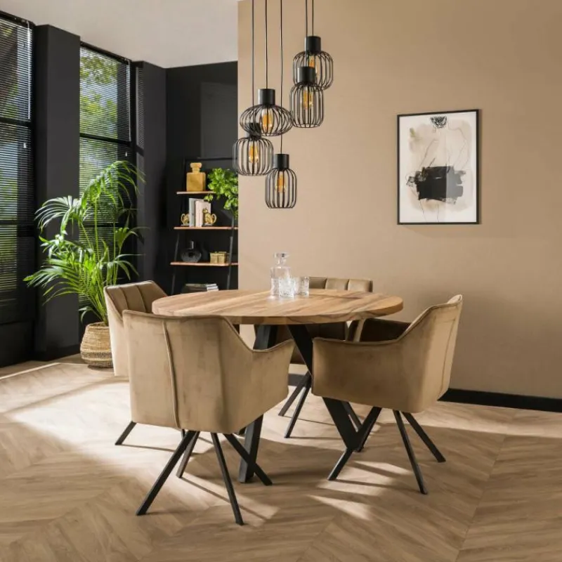 hofstein lustre Lalora Anthracite, 5 lumières* Suspensions