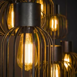 hofstein lustre Lalora Anthracite, 6 lumières* Suspensions