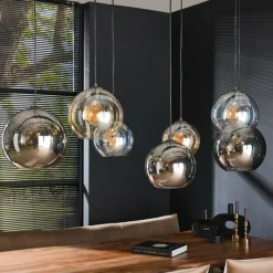 hofstein lustre Multi Anthracite, 7 lumières