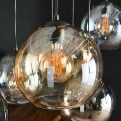 hofstein lustre Multi Anthracite, 7 lumières