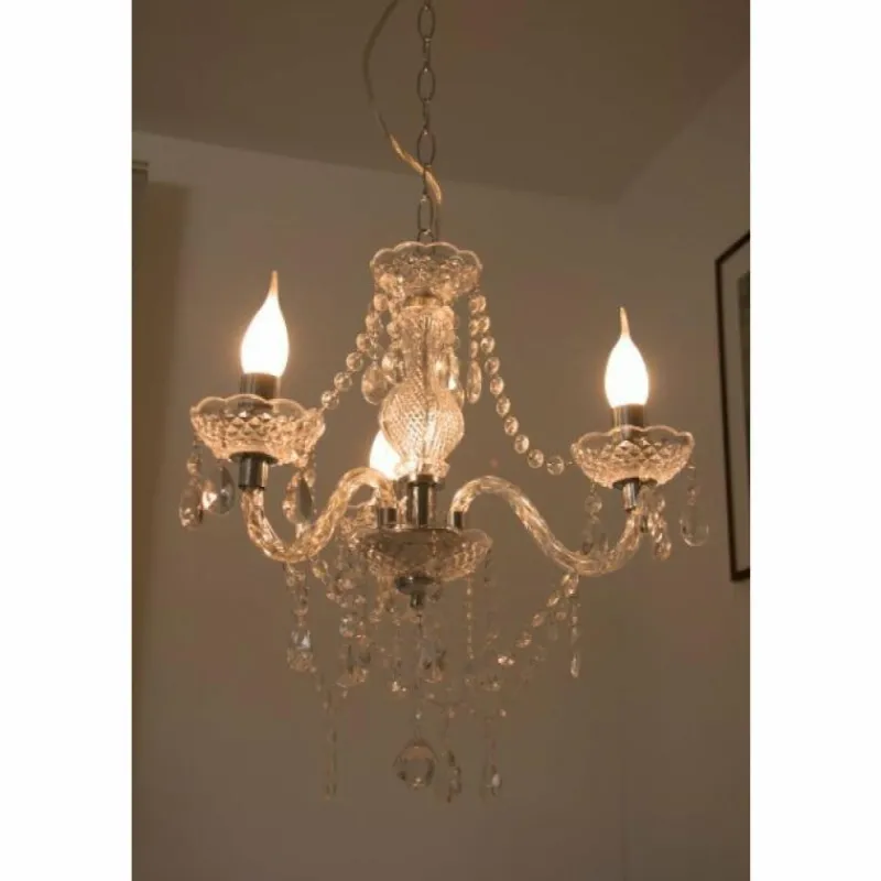 Luminaires Reality Lustre Reality Chrome, 3 lumières* Lustres