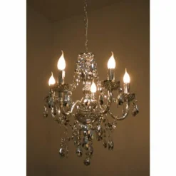 Luminaires Antiques-Luminaires Reality Lustre Reality Transparent, 5 lumières