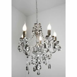 Luminaires Antiques-Luminaires Reality Lustre Reality Transparent, 5 lumières