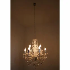 Luminaires Reality Lustre Reality Transparent, 9 lumières