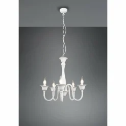 Luminaires Trio Lustre Trio Elsa Blanc, 5 lumières* Lustres
