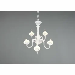 Luminaires Trio Lustre Trio Elsa Blanc, 5 lumières* Lustres