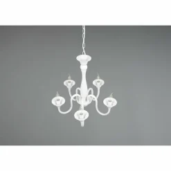 Luminaires Trio Lustre Trio Elsa Blanc, 5 lumières* Lustres
