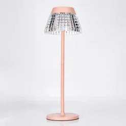 hofstein Macos Lampe de bureau, Lampe à poser, Liseuse LED Rose, 1 lumière