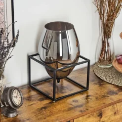 hofstein Magleby Lampe à poser Noir, 1 lumière