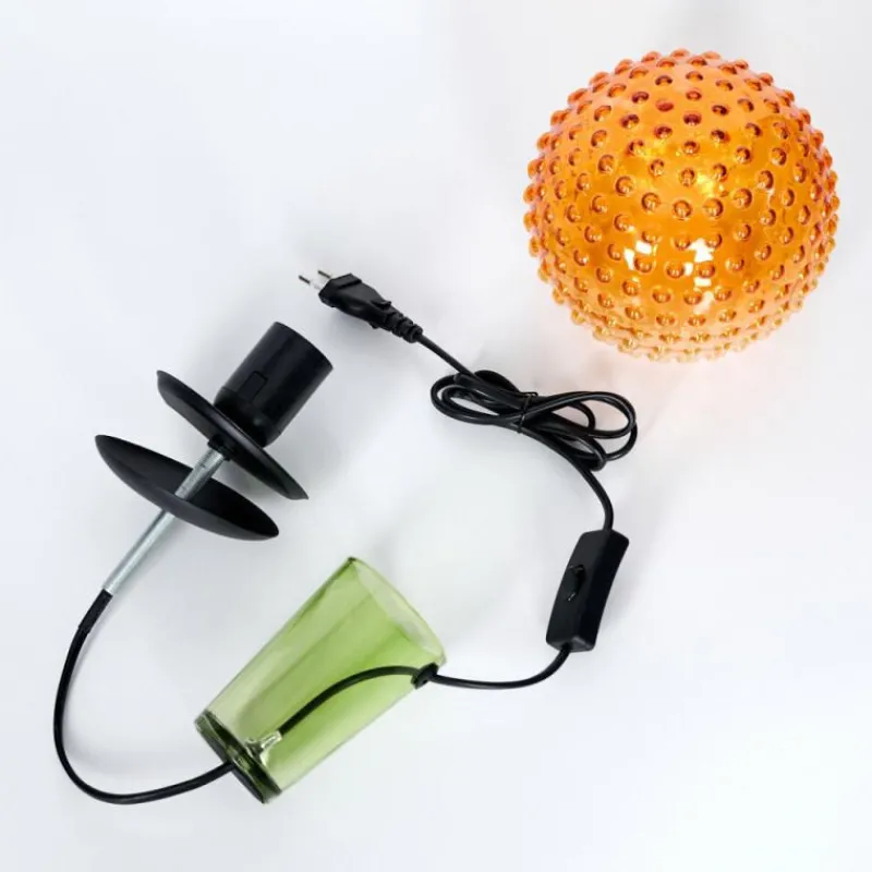 hofstein Maiorca Lampe à poser Vert, Noir, 1 lumière