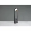 Luminaires Trio Malawi Lampadaire d'extérieur LED Anthracite, 1 lumière, Détecteur de mouvement