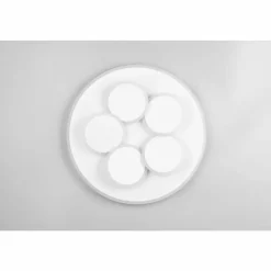 Luminaires Trio Mandala Plafonnier LED Blanc, 1 lumière, Télécommandes* Éclairage Led