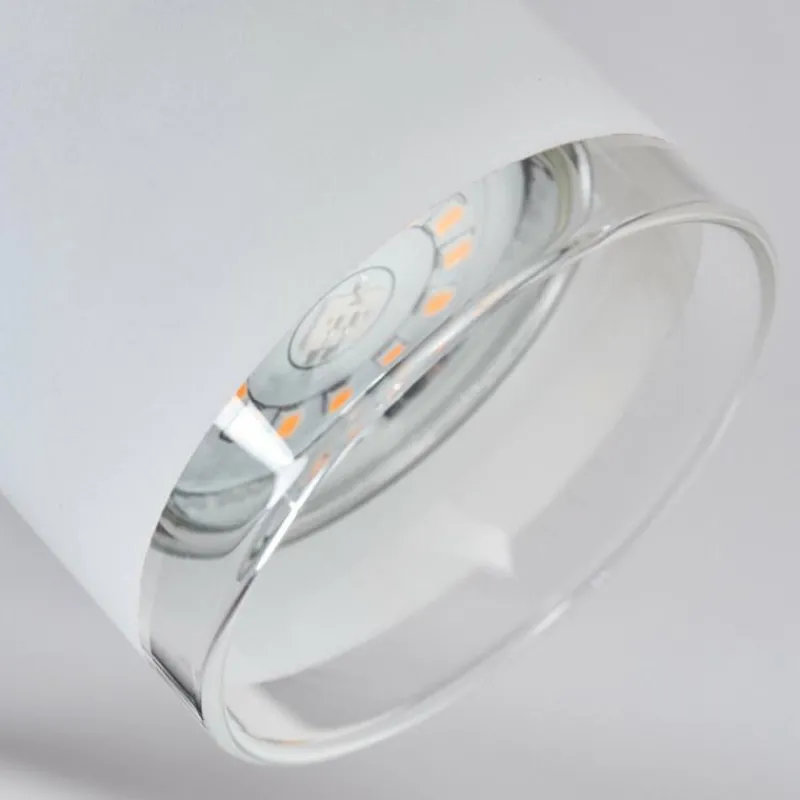 hofstein Maren Plafonnier, Spot de plafond LED Chrome, Nickel mat, 1 lumière