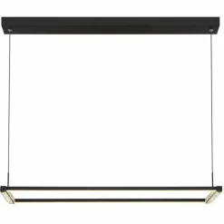 Luminaires Globo Lighting Mariella Suspension LED Noir, 1 lumière, Télécommandes* Éclairage Led