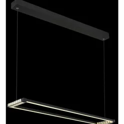 Luminaires Globo Lighting Mariella Suspension LED Noir, 1 lumière, Télécommandes* Éclairage Led