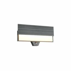 Luminaires Trio MARIZA Applique murale LED Anthracite, 1 lumière, Détecteur de mouvement