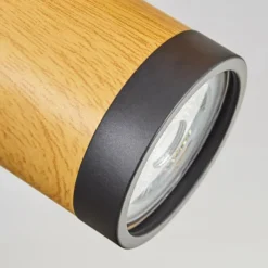 Luminaires Scandinaves-hofstein Martim Plafonnier Écru, Noir, 4 lumières