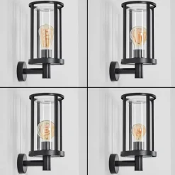 hofstein Martinha Lampe murale d´extérieur Noir, 1 lumière