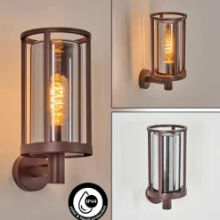 hofstein Martinha Lampe murale d´extérieur Rouille, 1 lumière