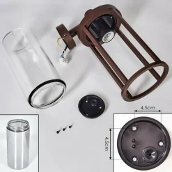 hofstein Martinha Lampe murale d´extérieur Rouille, 1 lumière