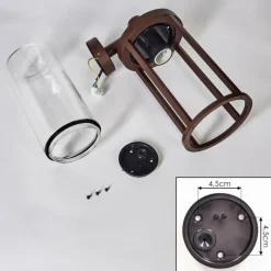 hofstein Martinha Lampe murale d´extérieur Rouille, 1 lumière