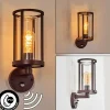 hofstein Martinha Lampe murale d´extérieur Rouille, 1 lumière, Détecteur de mouvement