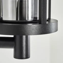 Suspension Verre Fumé-hofstein Martinha Lampe murale d´extérieur Noir, 1 lumière