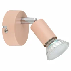 Luminaires Globo Lighting Matrix Plafonnier, Spot de plafond, Applique murale, Spot mural Rose, 1 lumière* Spots Et Projecteurs