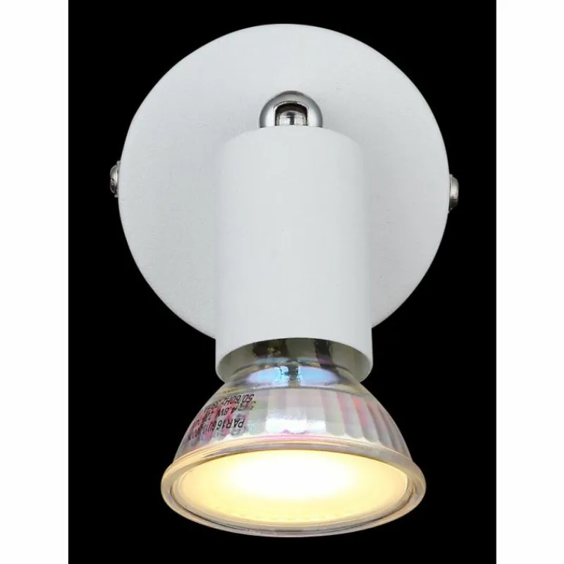 Luminaires Globo Lighting Matrix Plafonnier, Spot de plafond, Applique murale, Spot mural Chrome, Blanc, 1 lumière* Spots Et Projecteurs