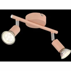 Luminaires Globo Lighting Matrix Plafonnier, Spot de plafond, Applique murale, Spot mural Rose, 2 lumières* Spots Et Projecteurs