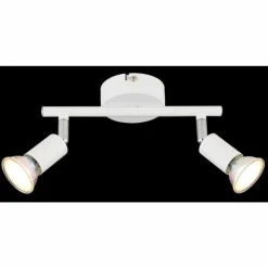 Luminaires Globo Lighting Matrix Plafonnier, Spot de plafond, Applique murale, Spot mural Blanc, 2 lumières* Spots Et Projecteurs
