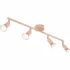 Luminaires Globo Lighting Matrix Plafonnier, Spot de plafond, Applique murale, Spot mural Rose, 4 lumières* Spots Et Projecteurs