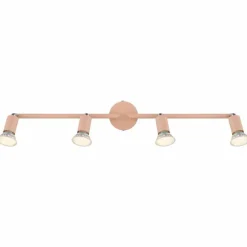 Luminaires Globo Lighting Matrix Plafonnier, Spot de plafond, Applique murale, Spot mural Rose, 4 lumières* Spots Et Projecteurs