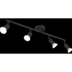 Luminaires Globo Lighting Matrix Plafonnier, Spot de plafond, Applique murale, Spot mural Noir, 4 lumières* Spots Et Projecteurs