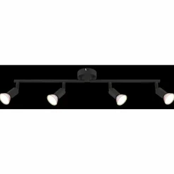 Luminaires Globo Lighting Matrix Plafonnier, Spot de plafond, Applique murale, Spot mural Noir, 4 lumières* Spots Et Projecteurs