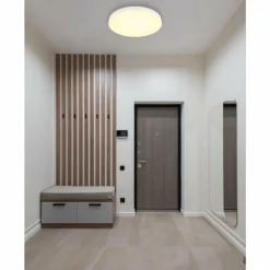 Luminaires Globo Lighting Matthew Plafonnier LED Blanc, 1 lumière* Éclairage Led