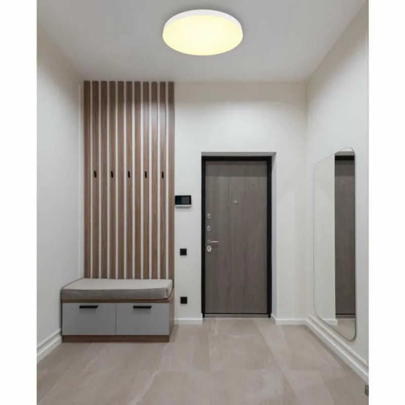 Luminaires Globo Lighting Matthew Plafonnier LED Blanc, 1 lumière* Éclairage Led