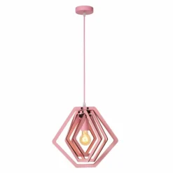 Luminaires Lucide MAURO Suspension Rose, 1 lumière* Suspensions