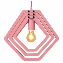 Luminaires Lucide MAURO Suspension Rose, 1 lumière* Suspensions