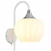 Luminaires Globo Lighting Maxy Applique murale Chrome, Blanc, 1 lumière