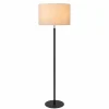 Lampes En Tissu-Luminaires Lucide MAYA Lampadaire Noir, 1 lumière