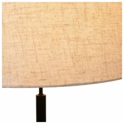 Lampes En Tissu-Luminaires Lucide MAYA Lampadaire Noir, 1 lumière