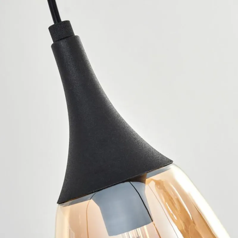 hofstein Maynal Suspension Noir, 6 lumières